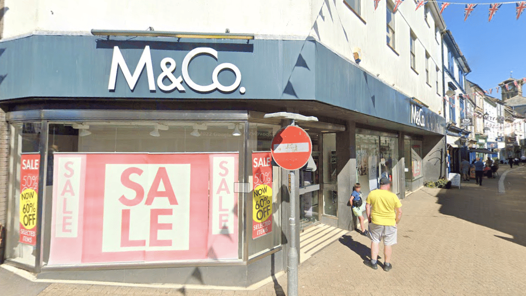 Liskeard store's future uncertain as M&Co goes into administration